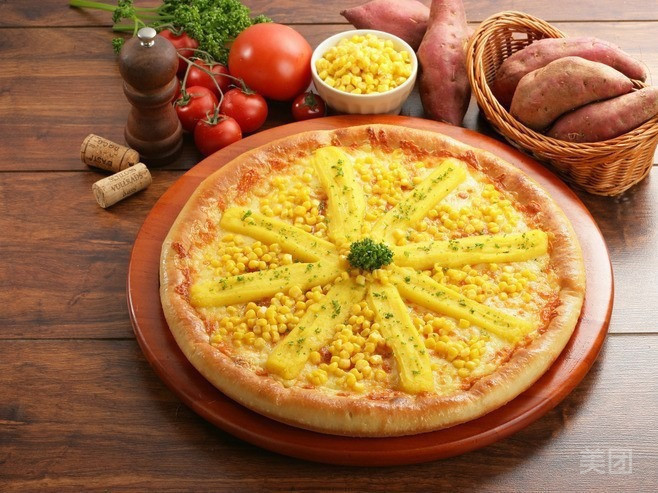 红薯比萨图片