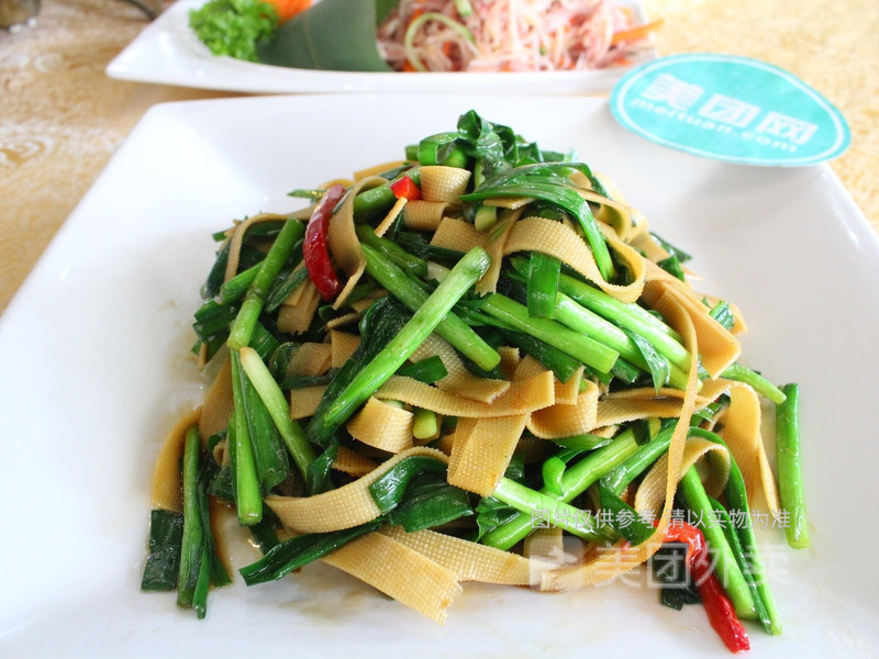 韭菜干丝图片