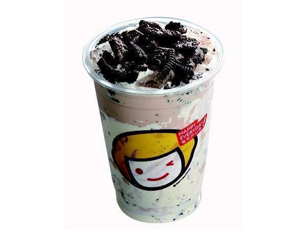 oreo曲奇奶茶图片