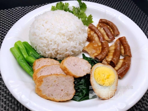 粉肠饭图片