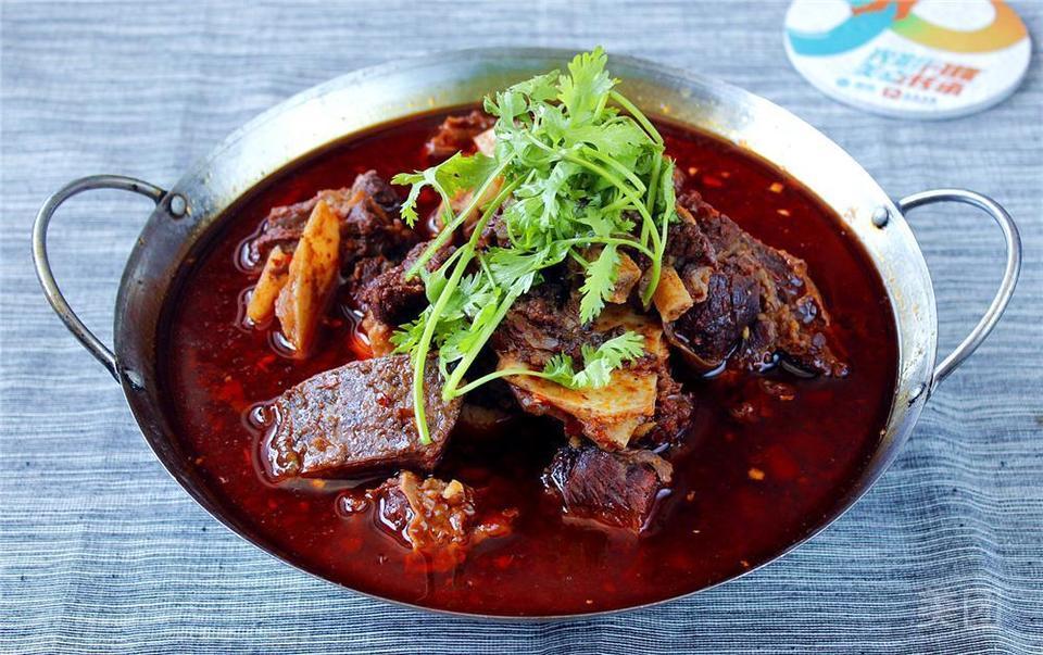 干锅特色牛排图片