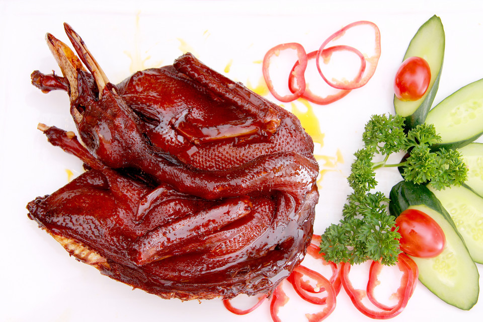 秘制酱板鸭图片