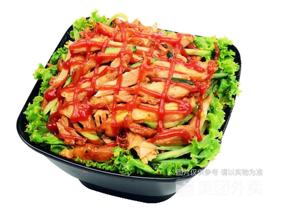 番茄酱烤肉拌饭图片