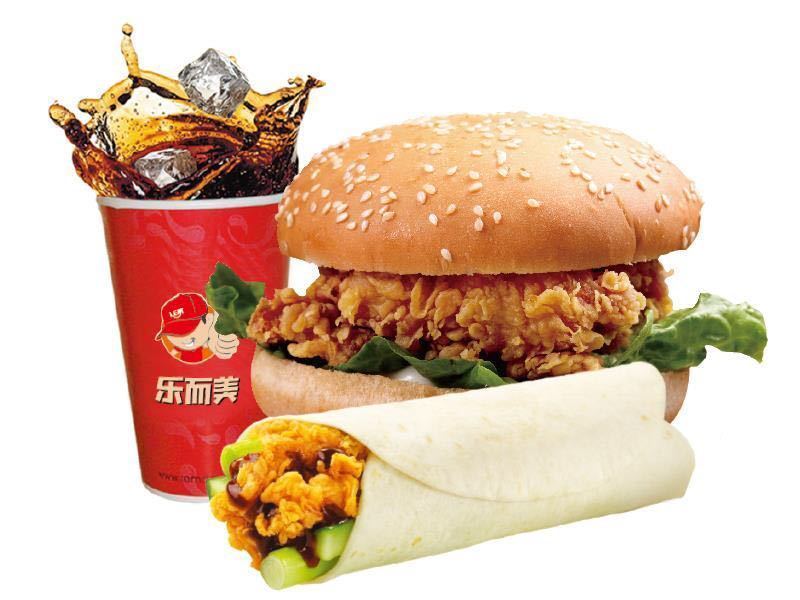 乐而美炸鸡汉堡幸福城店