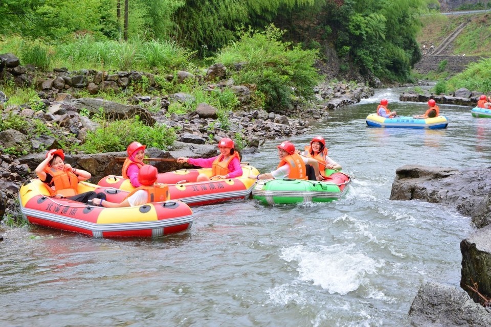 四明山北溪漂流