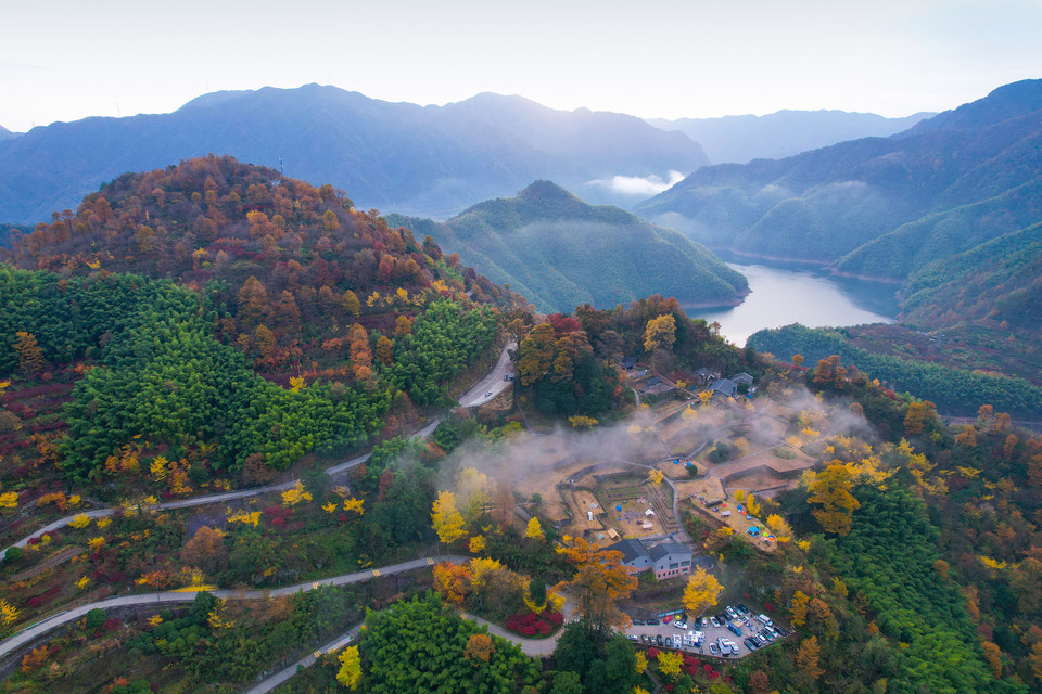 四明山大峡谷李家坑