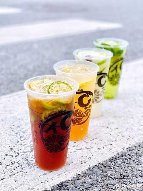 招牌大c柠檬茶图片