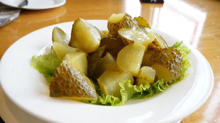 德式酸黄瓜gherkins图片