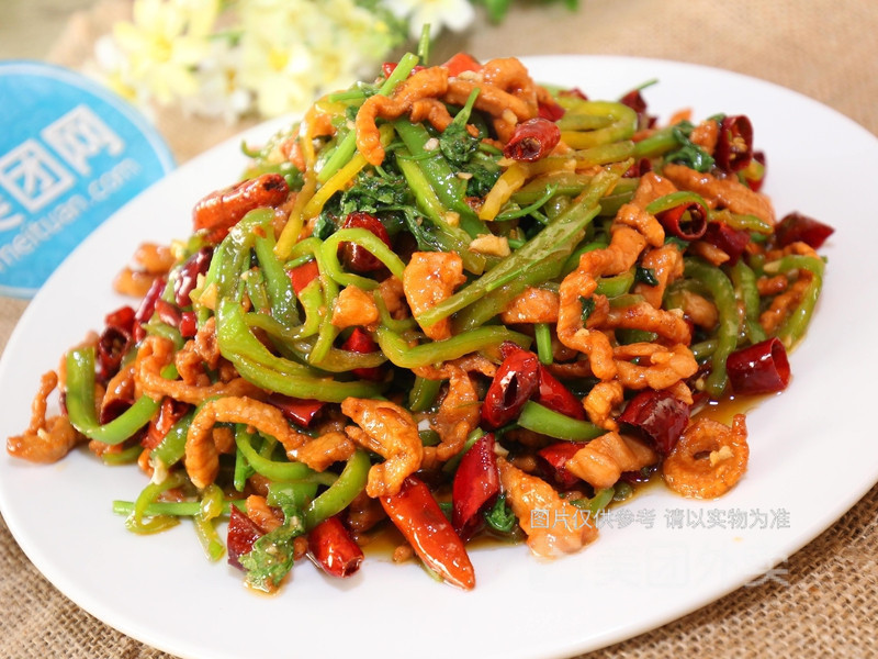 香辣肉丝图片