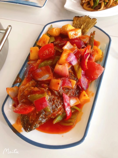 糖醋福寿鱼图片