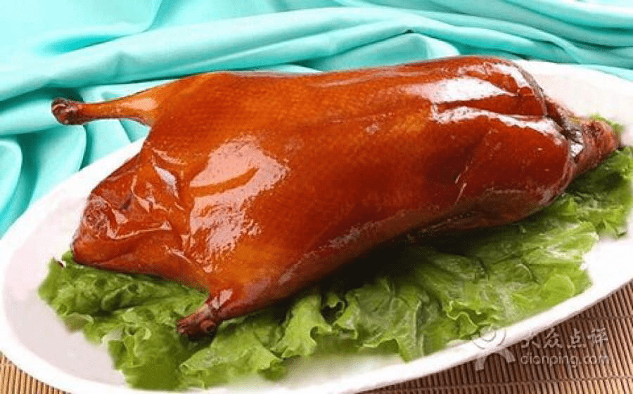 北京片皮烤鸭图片