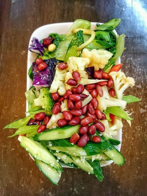 素拼凉菜图片