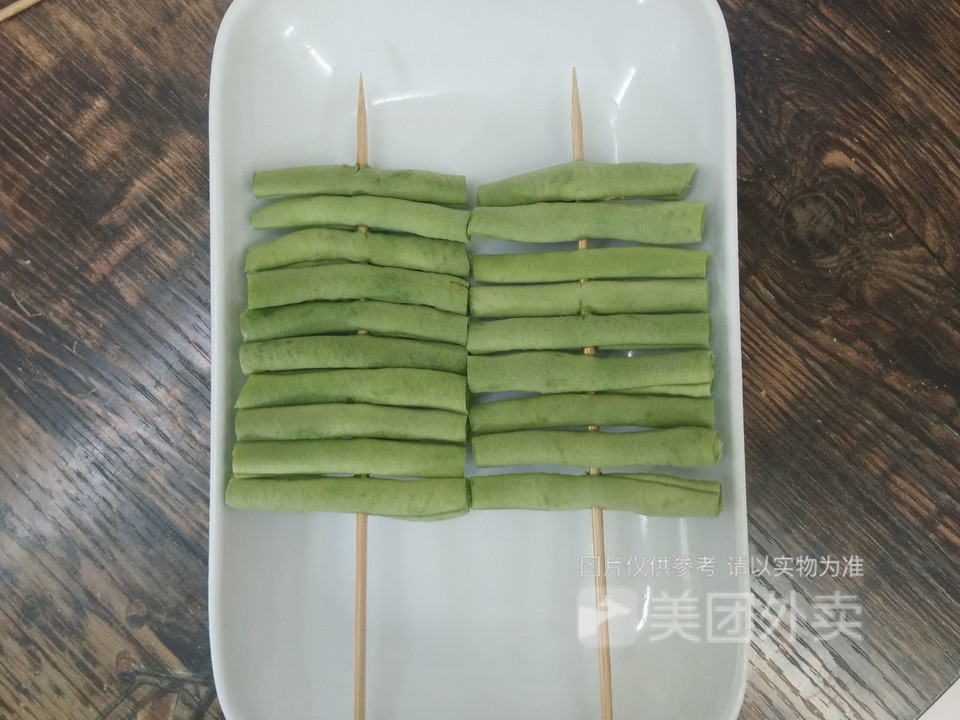 炸芸豆串图片