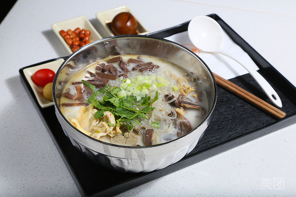 老鸭粉丝汤图片