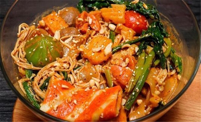 麻辣拌图片