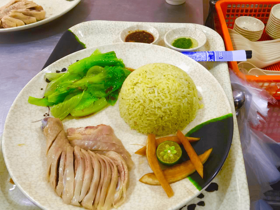 海南鸡饭套餐图片