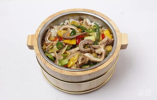 酸辣猪肚饭