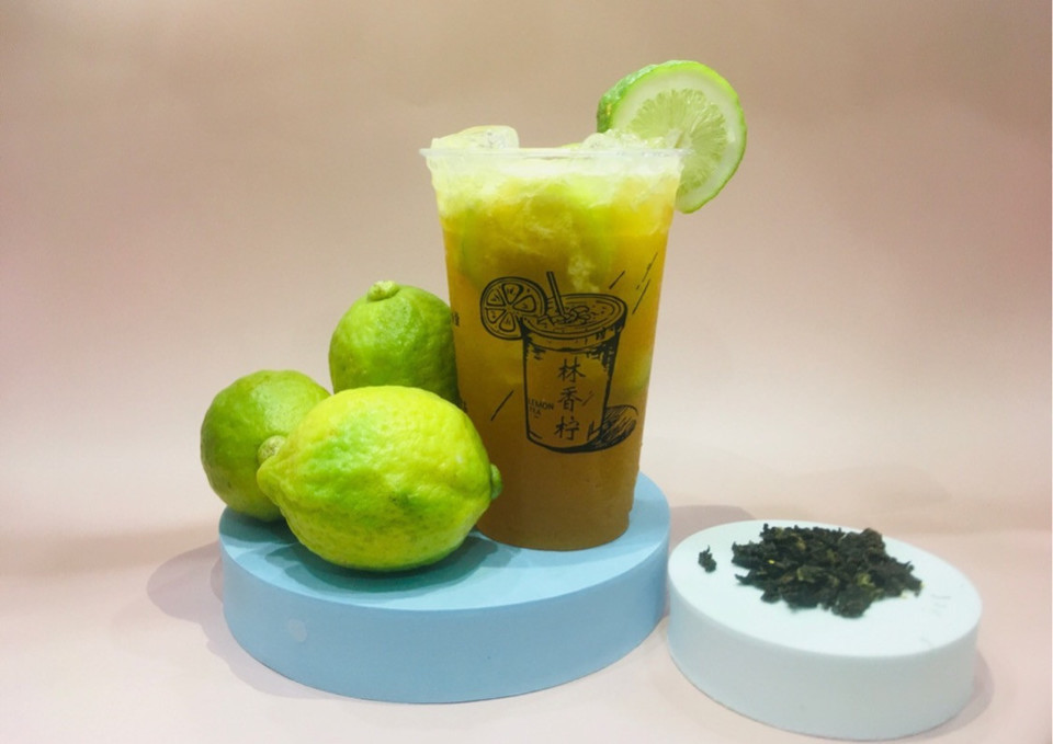 桂花柠檬茶图片