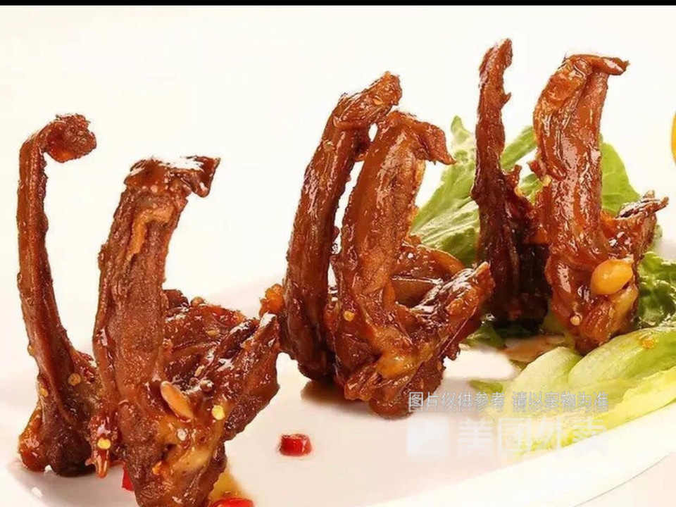 鲜卤鸭架图片