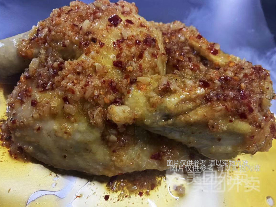 蒜蓉香辣味叫花鸡图片
