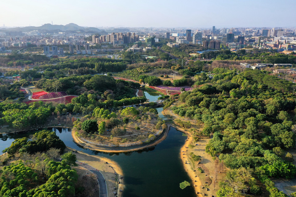 东莞市厚街镇松山公园图片