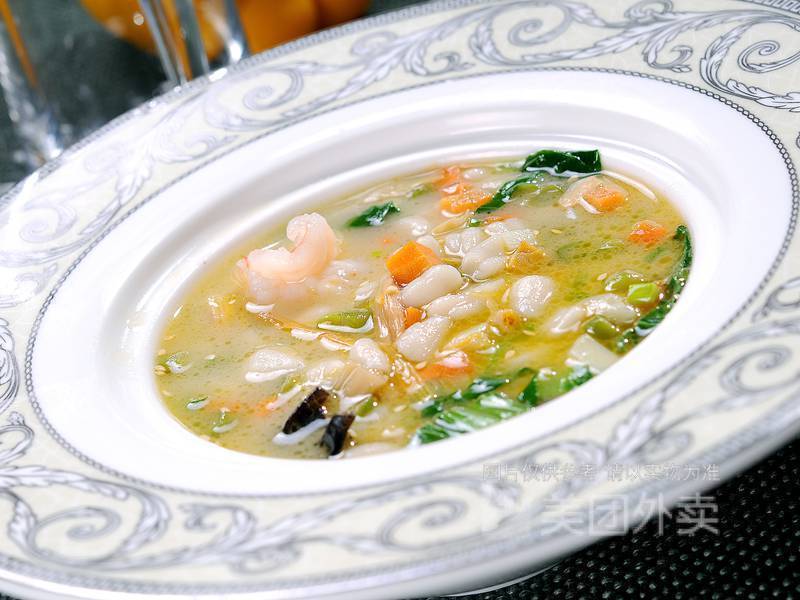 丰食现煮海鲜锅边糊图片