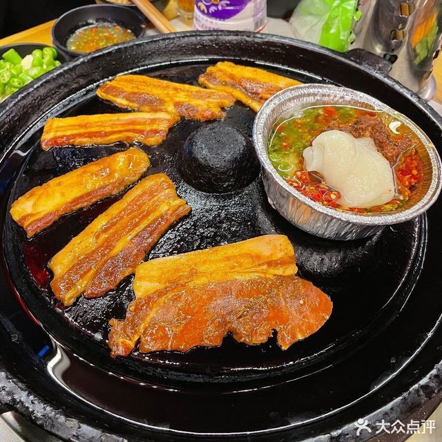 石棉铁盘盘烤肉总店牛市口店