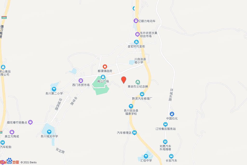 务川地理位置图片