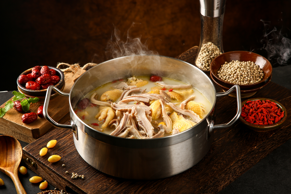 白胡椒猪肚鸡图片