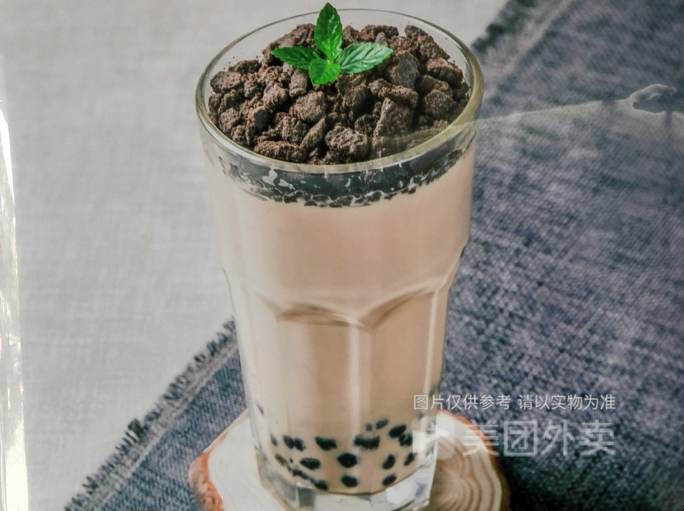 奥利奥烤奶图片