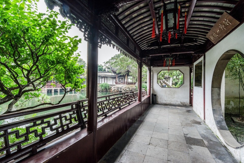 网师园竹外一枝轩