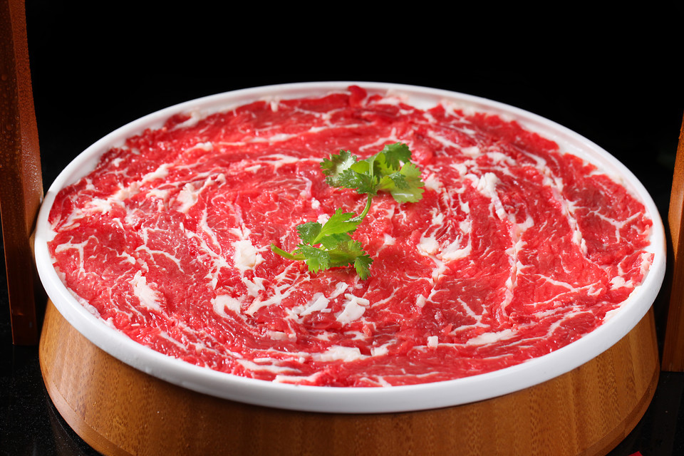 现切鲜牛肉图片