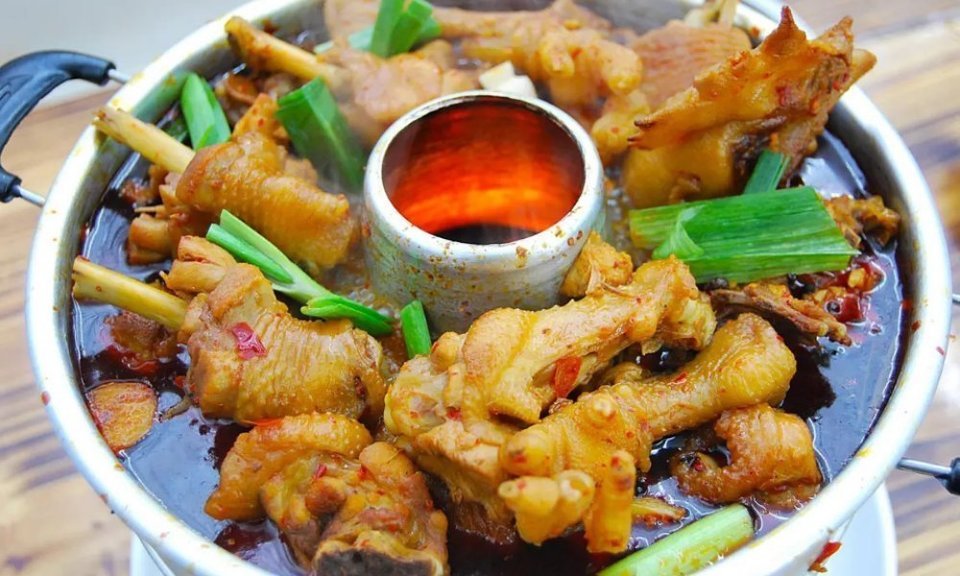 沮水美食郭场火锅鸡