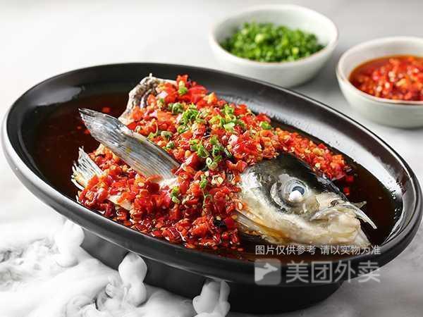 老坛剁椒大鱼头(半只)图片