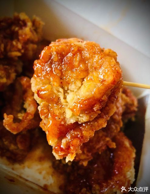 琥珀甜辣无骨炸鸡套餐图片