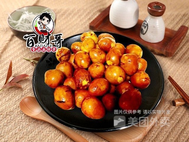 麻辣卤鹌鹑蛋图片