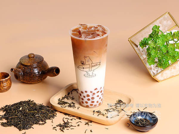 阿萨姆波波鲜奶茶图片