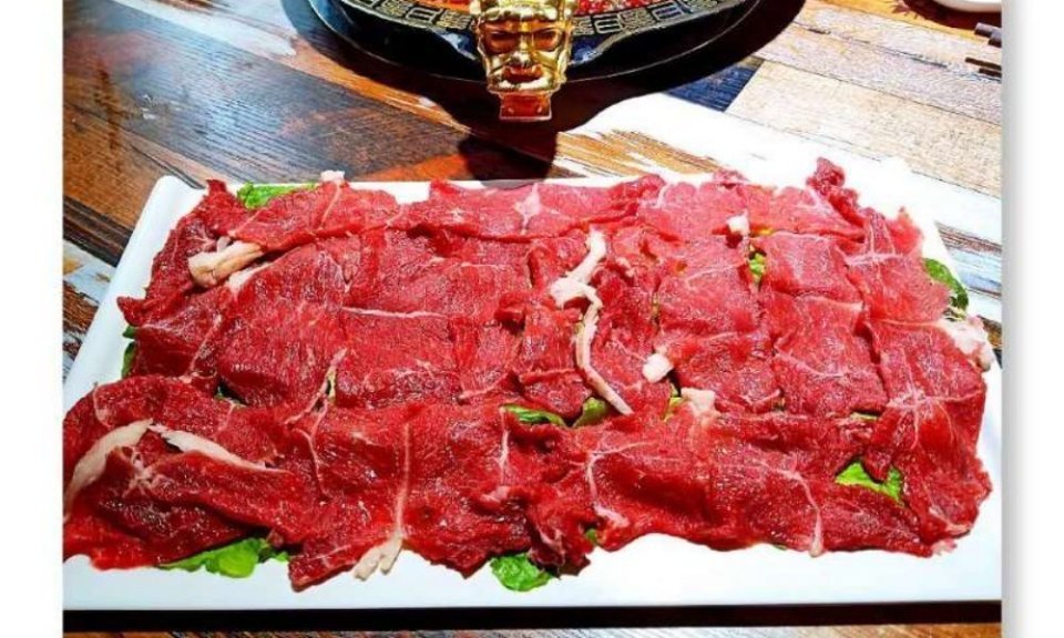 鲜切大刀牛肉片图片