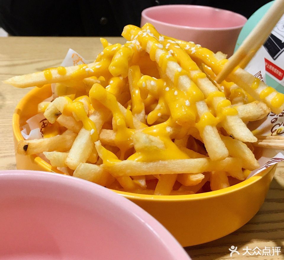 蜂蜜芥末薯条图片