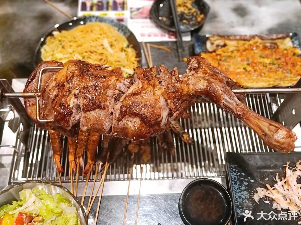 大汗碳烤羊腿和平店