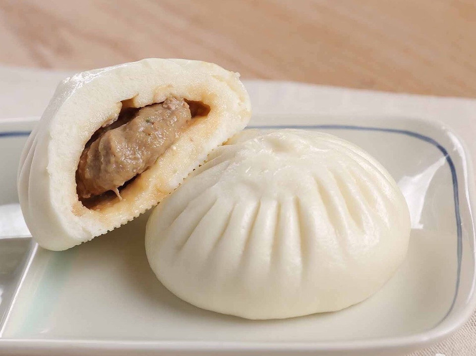 鲜汁肉包图片