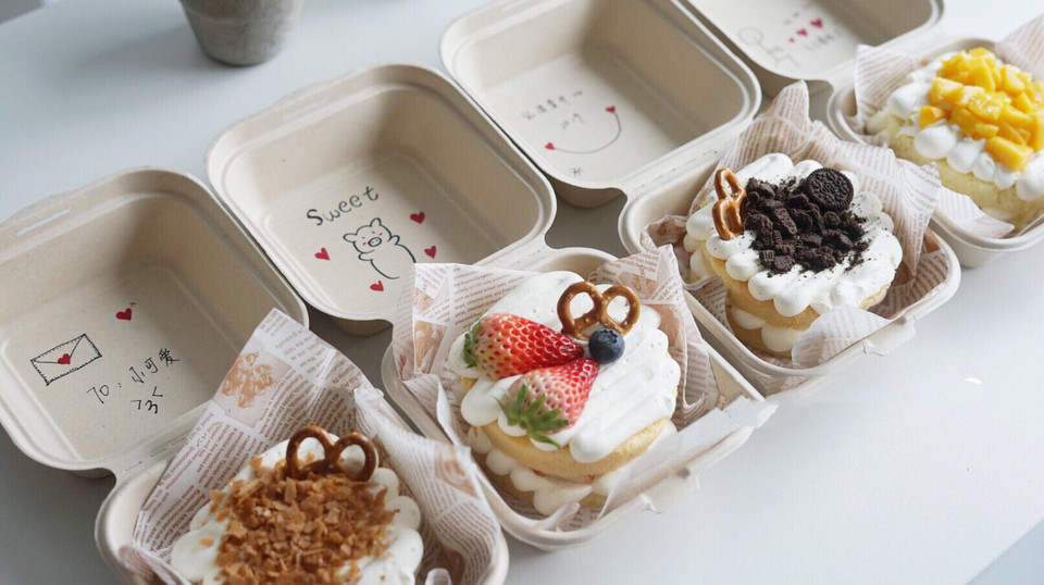 风靡韩国的ins风便当盒蛋糕图片