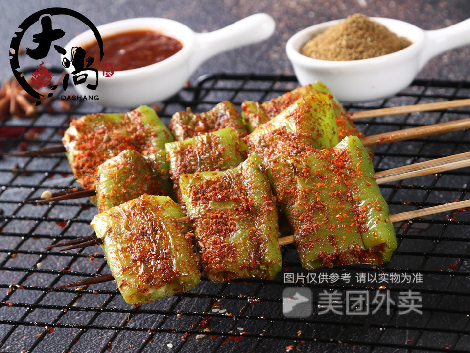 炭烤尖椒图片