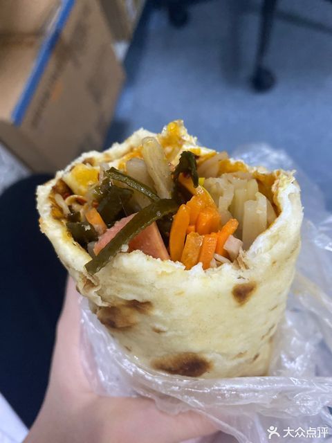 庄记大饼卷菜