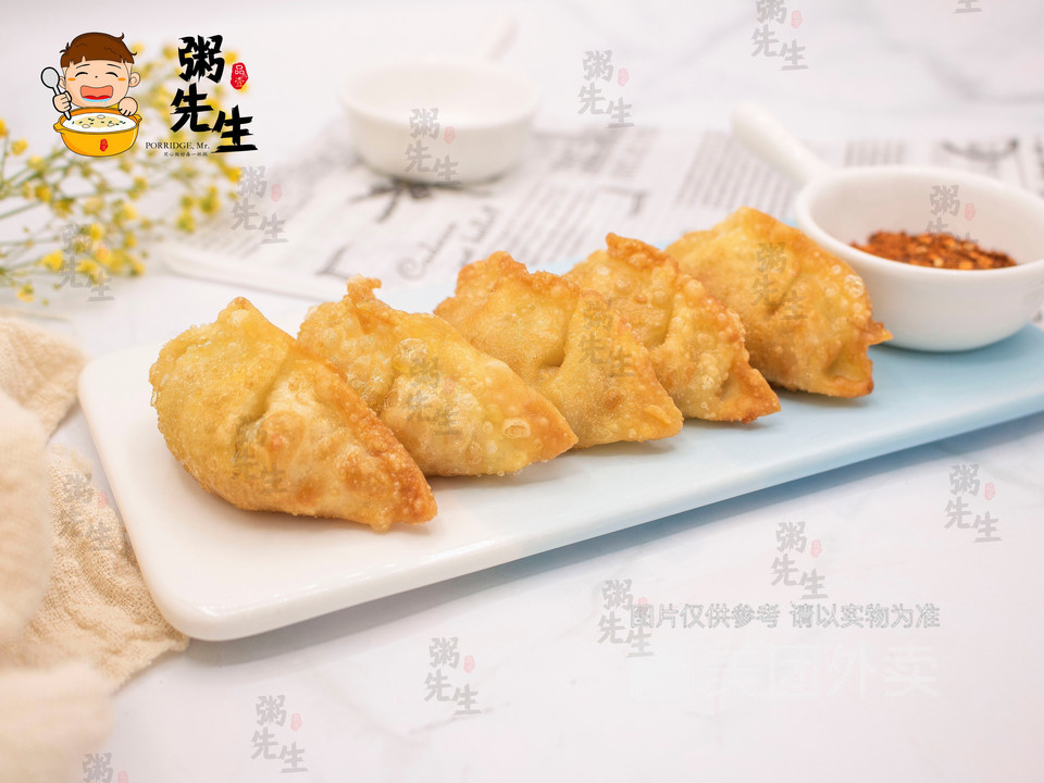 黄金炸饺图片
