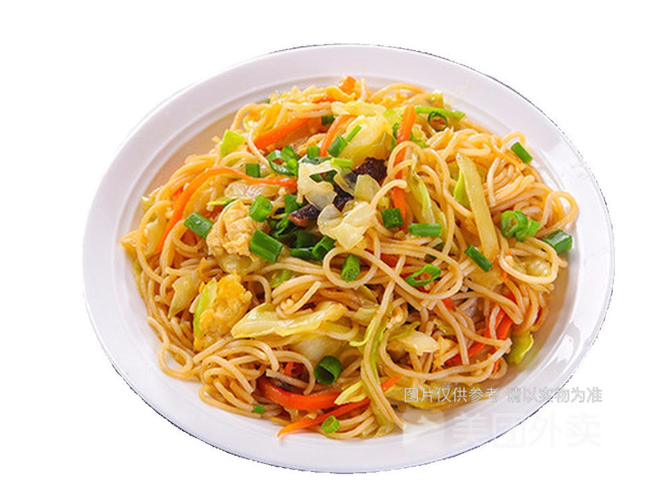 香肠鸡蛋炒米粉图片