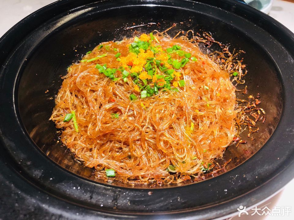 蟹黄粉丝煲图片