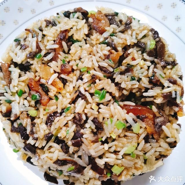 老菜脯炒饭图片