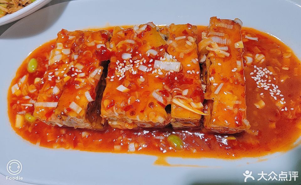 鱼香脆皮茄条图片