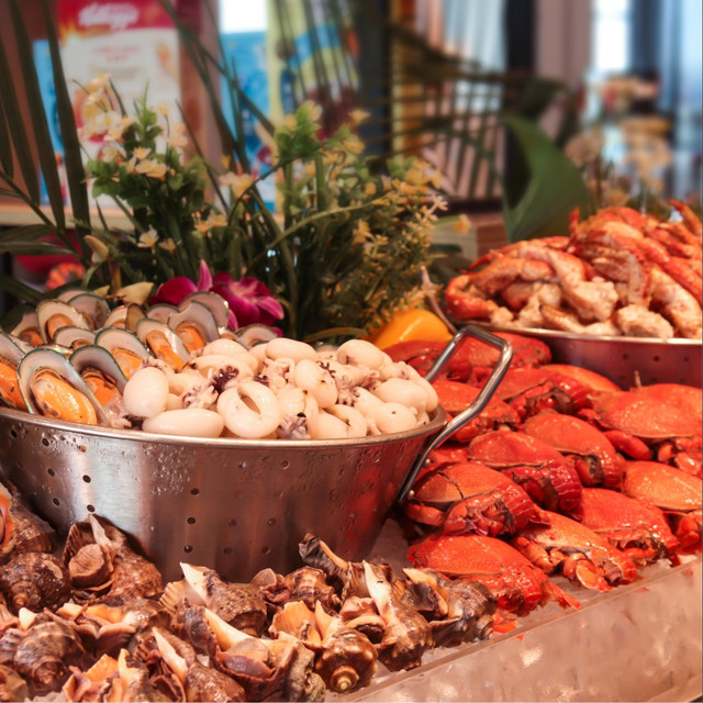 巴厘岛海鲜自助餐厅